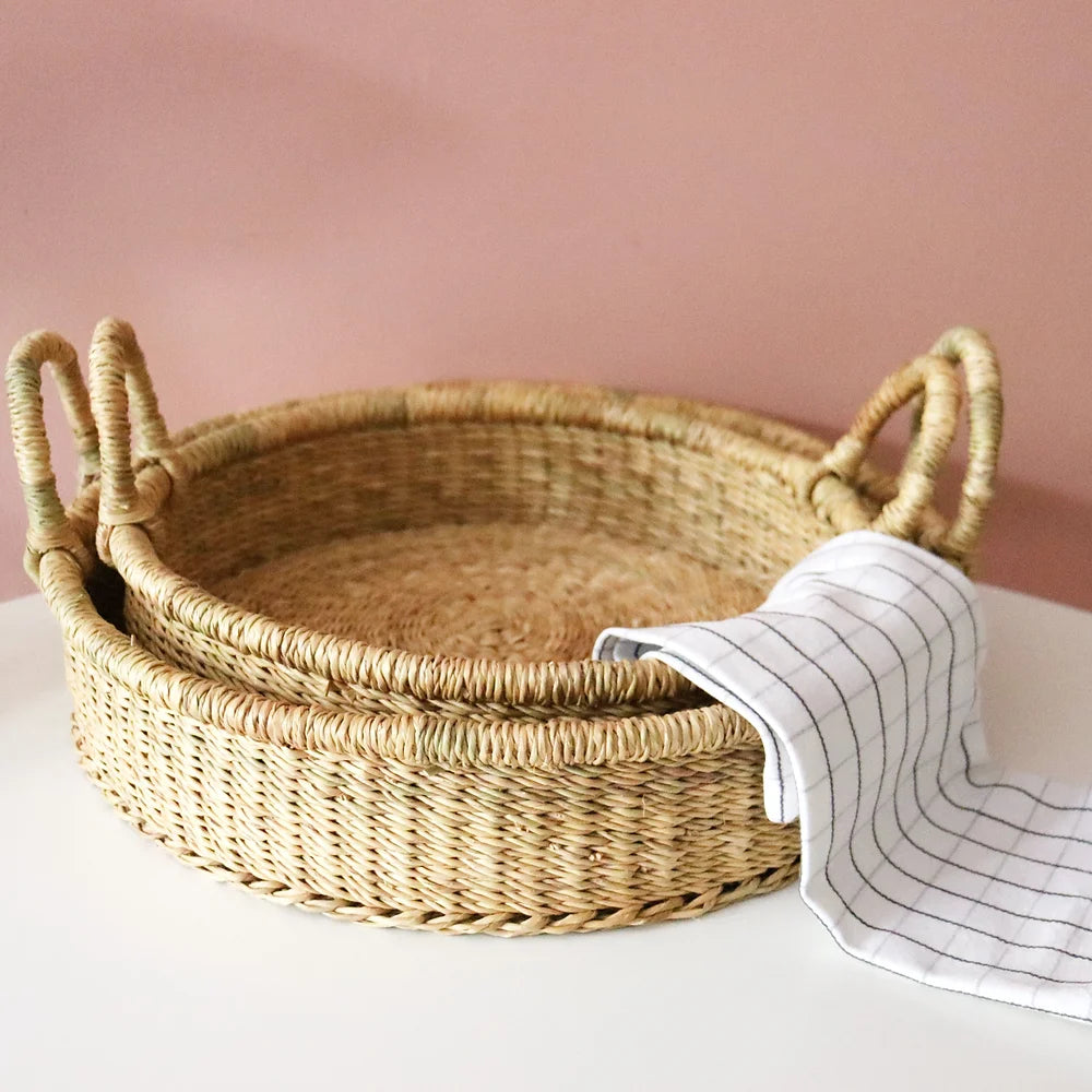 Serving Tray and Bread Baskets