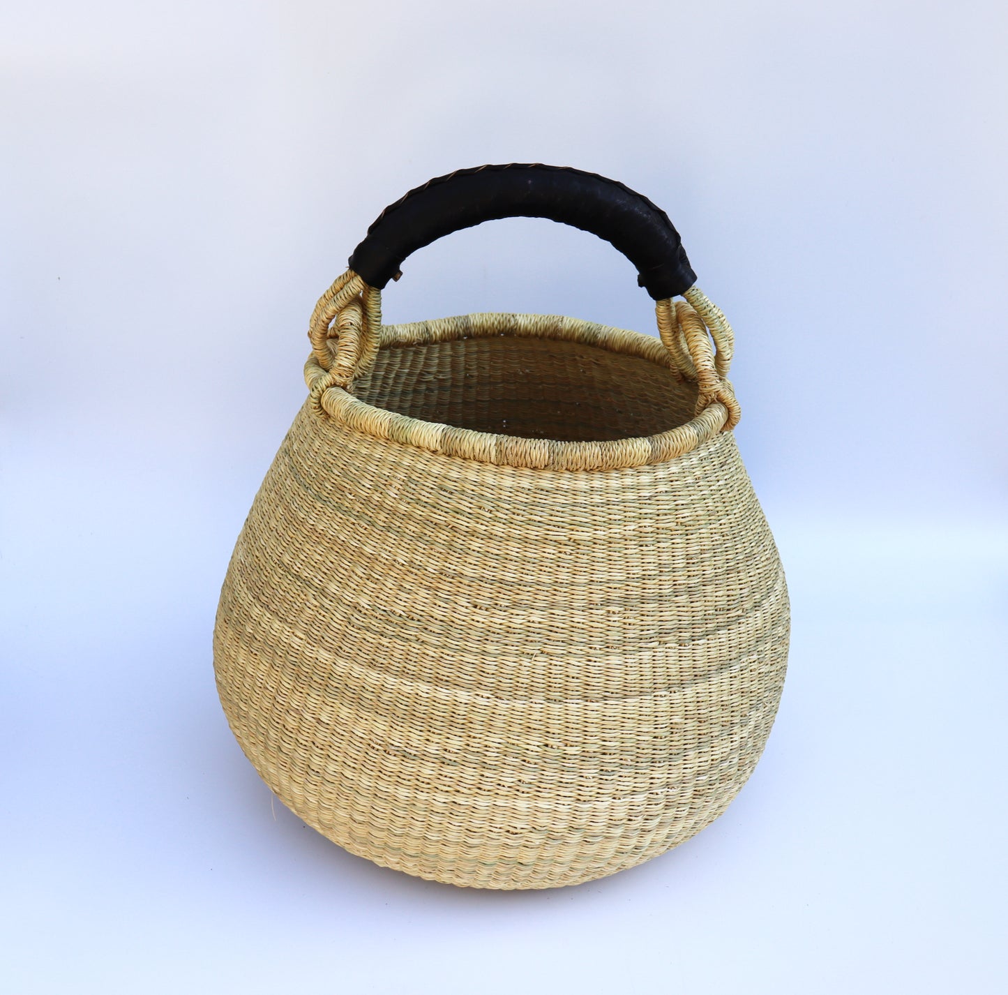 Natural Brown Pot Storage Basket