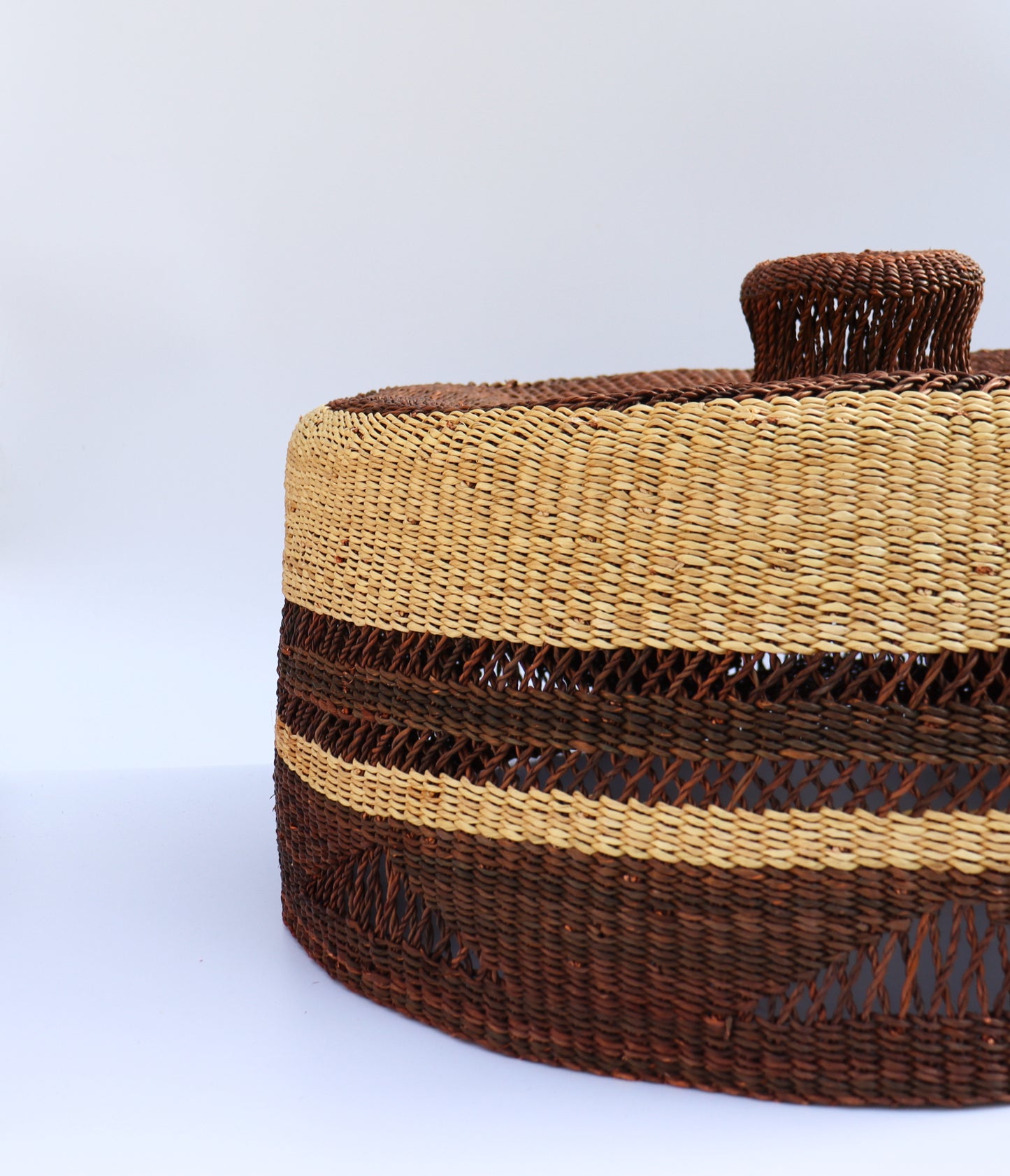 Natural Brown, Dark Brown Pendant Shade Lampshade