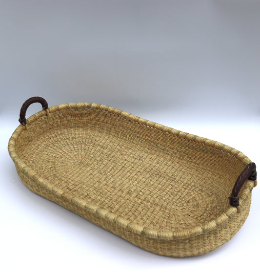 Natural Brown Changing Basket